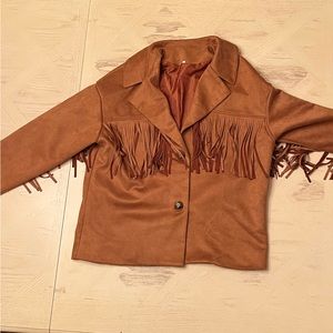 Brown Tassel Jacket